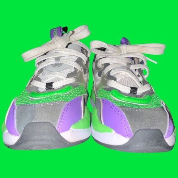 RS-2K Internet Exploring AC Dark Shadow/Fluo Green Size Child 3 - Picture 3 of 7